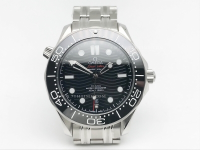 Seamaster 300m 2018 Blk SS/SS Black GDF MY8215