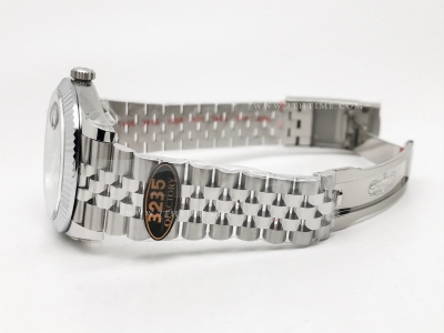 DJ2 126334 41mm Jub Flt 904L SS/SS Blk/Dia JQF VR3235