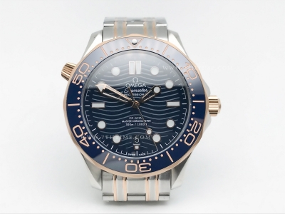 Seamaster 300m 2018 Blue RG/SS Blue GDF MY8215