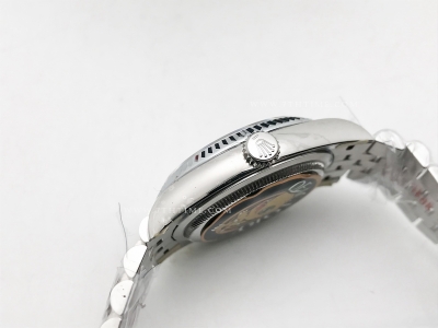 DJ 126234 36mm Jub Flt 904L SS/SS Grey/Stk JQF VR3235