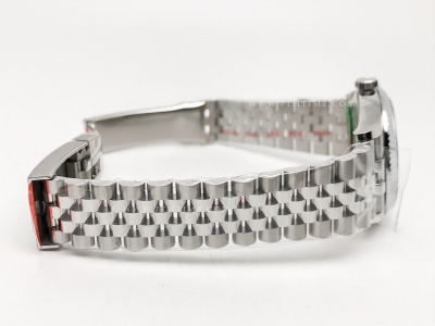 DJ 126234 36mm Jub Flt 904L SS/SS Blk/Stk JQF VR3235