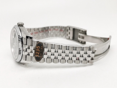 DJ 126234 36mm Jub Flt 904L SS/SS Blue/Dia JQF VR3235