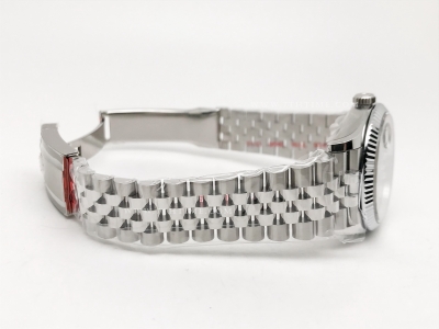 DJ 126234 36mm Jub Flt 904L SS/SS Blue/Dia JQF VR3235