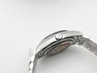 DJ 126234 36mm Jub Flt 904L SS/SS W-MOP/Dia JQF VR3235