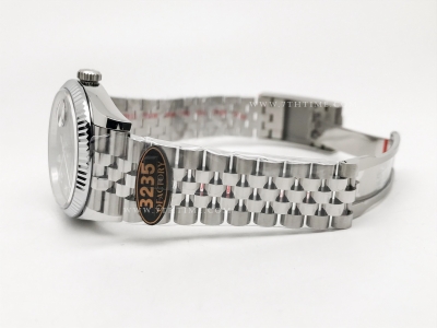 DJ 126234 36mm Jub Flt 904L SS/SS Grey/Dia JQF VR3235