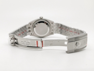 DJ 126234 36mm Jub Flt 904L SS/SS Grey/Dia JQF VR3235