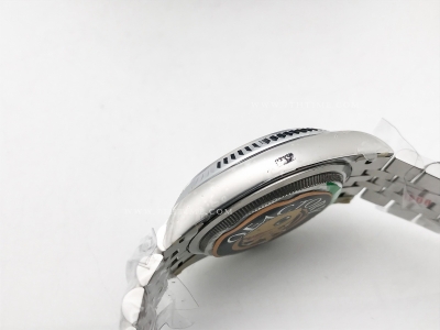 DJ 126234 36mm Jub Flt 904L SS/SS Grey/Rm JQF VR3235