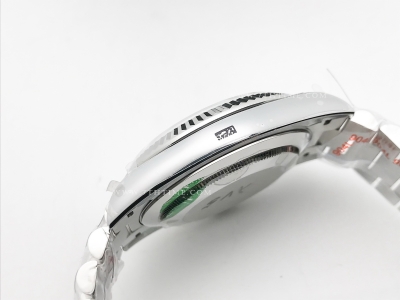 DayDate 40mm 904L Flt SS/SS Grey/Stk GMF A2836