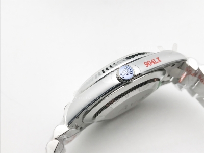 DayDate 40mm 904L Flt SS/SS I-Blue/Stk GMF A2836