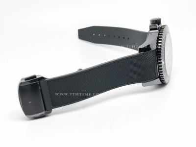 HydroConquest Mens 43mm CER/RU Black HKF Asia 2824