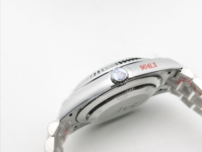 DayDate 40mm 904L Flt SS/SS L-Blue T/Stk GMF A2836