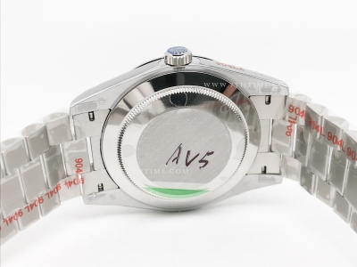 DayDate 40mm 904L Flt SS/SS L-Blue T/Stk GMF A2836