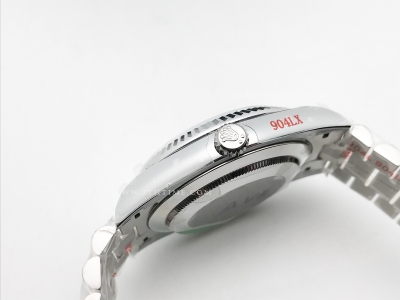 DayDate 40mm 904L Flt SS/SS S-Grey/Stk GMF A2836