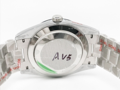 DayDate 40mm 904L Flt SS/SS S-Grey/Stk GMF A2836