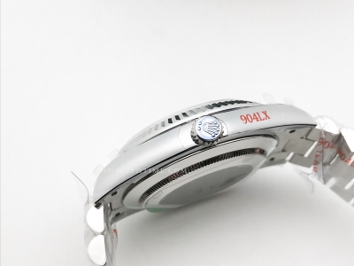 DayDate 40mm 904L Flt SS/SS P-Met/Dia GMF A2836