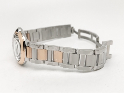 Balon Bleu Ladies 28mm RG RG/SS Wht/Dia V6F V7 Sw Qtz