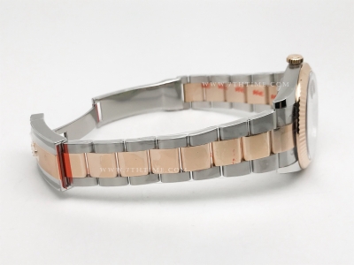 DJ2 41mm Oys Flt 904L RG/SS M-Wht/Dia Clean VR3235