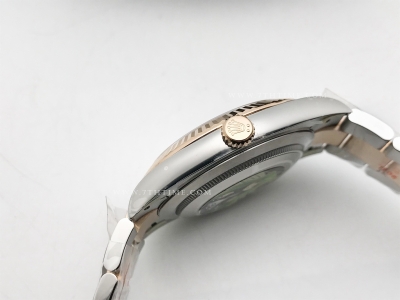 DJ2 41mm Oys Flt 904L RG/SS M-Wht/Dia Clean VR3235