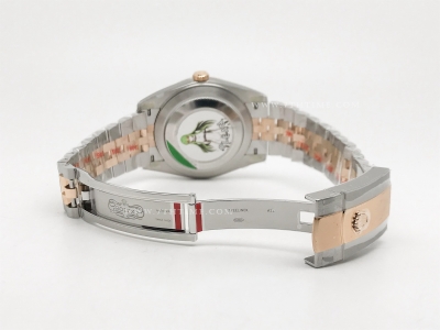 DJ2 41mm Jub Flt 904L RG/SS Brn/Stk Clean VR3235