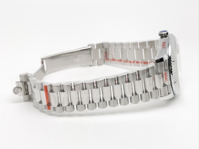 DayDate 40mm 904L Flt SS/SS Grn/Rm/Stk GMF A2836