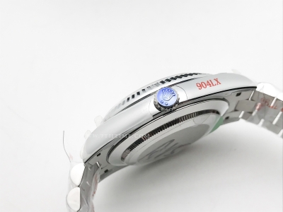 DayDate 40mm 904L Flt SS/SS Grn/Rm/Stk GMF A2836