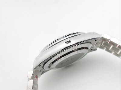 DayDate 40mm 904L Flt SS/SS Silv/Rm/Stk GMF A2836