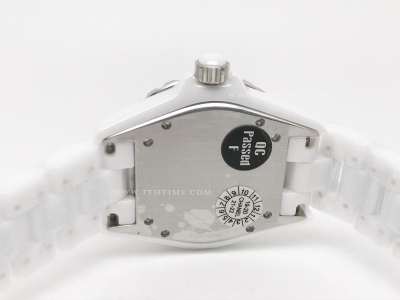XHANEL J-12 38mm Wht CER/CER Wht/Graffiti HTF A2892