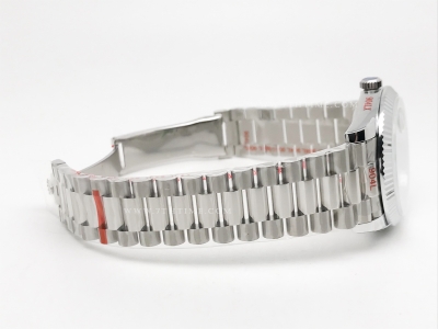 DayDate 40mm 904L Flt SS/SS I-Blue/Ara GMF A2836