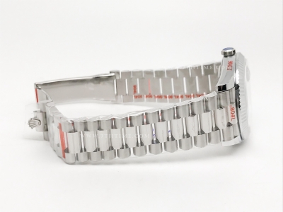 DayDate 40mm 904L Flt SS/SS Green/Ara GMF A2836