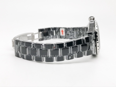 XHANEL J-12 38mm Blk CER/CER Blk/Dia HTF A2892