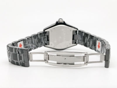 XHANEL J-12 38mm Blk CER/CER Blk/Dia HTF A2892