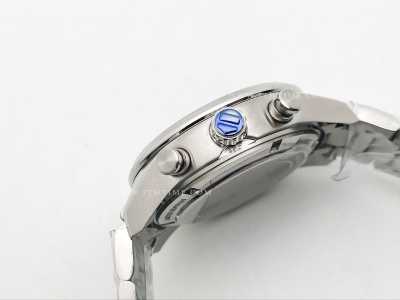 Carrera Chrono 42mm SS/SS Grey/Wht A8F VK63A