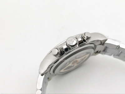 Daytona 126529LN CER SS/SS L-Blk/Wht/Stk EWE A4131