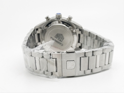 Carrera Chrono 42mm SS/SS White/Wht A8F VK63A