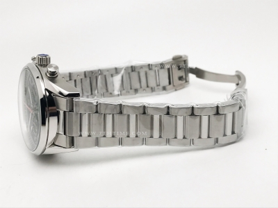 Carrera Chrono 42mm Blk SS/SS Blk/Blk A8F VK63A