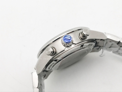 Carrera Chrono 42mm Blk SS/SS Blk/Blk A8F VK63A