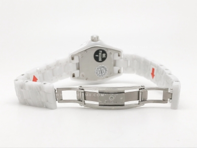 XHANEL J-12 33mm Wht CER/CER Wht/Wht Num HTF Qtz