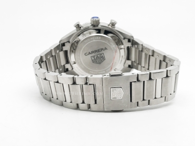 Carrera Chrono 42mm SS/SS Blk/Col A8F VK63A