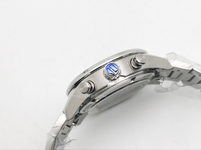 Carrera Chrono 42mm SS/SS Blue/Wht A8F VK63A