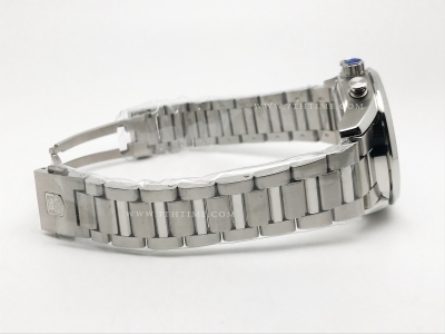 Carrera Chrono 42mm Wht SS/SS Blue/Blue A8F VK63A