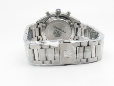 Carrera Chrono 42mm Wht SS/SS Blue/Blue A8F VK63A