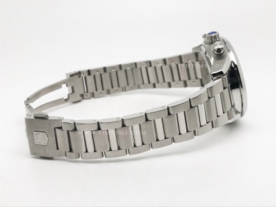 Carrera Chrono 42mm SS/SS Blue/Col A8F VK63A