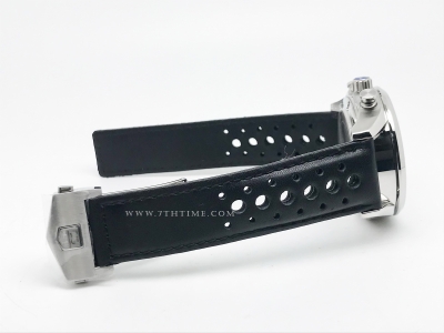 Carrera Chrono 42mm Wht SS/LE Wht/Blk A8F VK63A