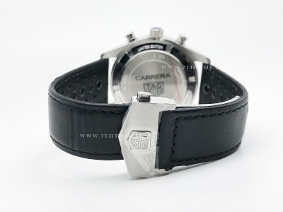 Carrera Chrono 42mm Wht SS/LE Blk/Wht A8F VK63A