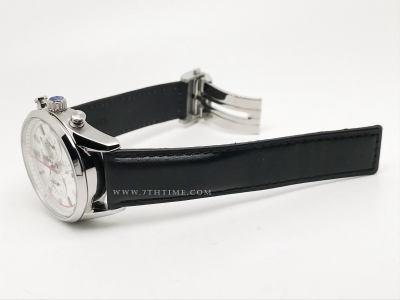 Carrera Chrono 42mm Wht SS/LE Wht/Wht A8F VK63A