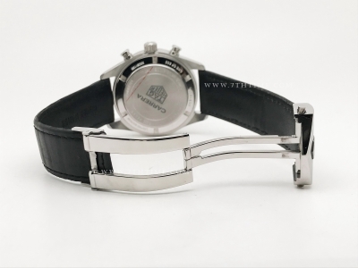 Carrera Chrono 42mm Blk SS/LE Blk/Blk A8F VK63A