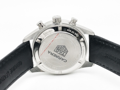 Carrera Chrono 42mm Blk SS/LE Blk/Blk A8F VK63A