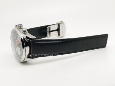 Carrera Chrono 42mm Blk SS/LE Blk/Col A8F VK63A