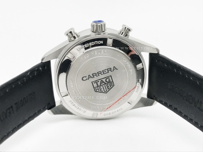 Carrera Chrono 42mm Blk SS/LE Blk/Col A8F VK63A