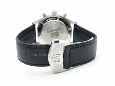 Carrera Chrono 42mm Blk SS/LE Blk/Col A8F VK63A